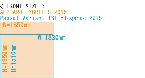 #ALPHARD HYBRID S 2015- + Passat Variant TSI Elegance 2015-